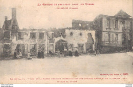 88 LA SALLE LE CENTRE DU VILLAGE ET LA MAISON COMMUNE INCENDIES - War 1914-18