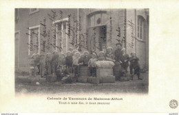 94 COLONIE DE VACANCES DE MAISONS ALFORT TOUT A UNE FIN IL FAUT RENTRER ENFANTS IDENTIFIES DANS LE DESCRIPTIF - Maisons Alfort