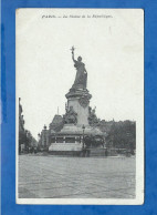 CPA - 75 - La Statue De La République - Non Circulée - Standbeelden