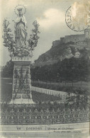 65 - LOURDES - VIERGE ET CHATEAU - Lourdes