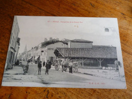 Brioux Sur Boutonne    Perspective De La Grande Rue - Brioux Sur Boutonne