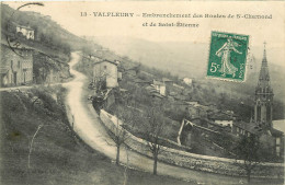42 - VALFLEURY - EMBRANCHEMENT DES ROUTES DE SAINT CHAMOND - Sonstige & Ohne Zuordnung