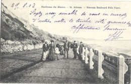FRANCE: Environs Du HAVRE: SAINTE ADRESSE, Nouveau Boulevard Félix Faure. 1903 - Sainte Adresse