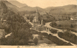 65 - LOURDES - LA BASILIQUE - Lourdes