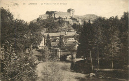 65 - LOURDES - LE CHATEAU FORT ET LE GAVE - Lourdes