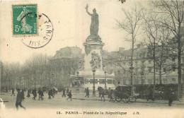 75 - PARIS - PLACE DE LA REPUBLIQUE - Arrondissement: 11