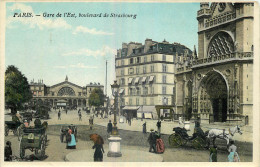 75 - PARIS - GARE DE L'EST - BOULEVARD DE STRASBOURG - Metro, Stations