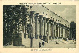 75 - PARIS - EXPOSITION 1931 - PALAIS DE L'Italie - Tentoonstellingen