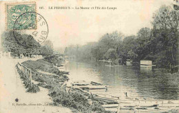 94 - Le Perreux Sur Marne - La Marne Et L'ile Des Loups - Animée - CPA - Oblitération Ronde De 1907 - Voir Scans Recto-V - Le Perreux Sur Marne