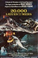Cinema - 20000 Lieues Sous Les Mers - Walt Disney - Illustration Vintage - Affiche De Film - CPM - Carte Neuve - Voir Sc - Posters On Cards