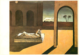 Art - Peinture - Giorgio De Chirico - La Récompense Du Devin. 1913 - CPM - Carte Neuve - Voir Scans Recto-Verso - Malerei & Gemälde