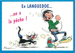 Bandes Dessinées - Gaston Lagaffe - Le Chat Dingue - Franquin - Carte Neuve - CPM - Voir Scans Recto-Verso - Stripverhalen