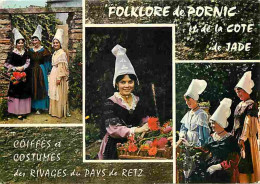 Folklore - Costumes - Folkore De Pornic - Pays De Retz - Multivues - CPM - Voir Scans Recto-Verso - Costumi