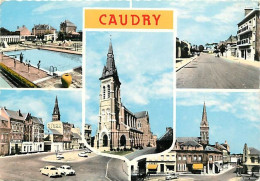 59 - Caudry - Multivues - Automobiles - Piscine - CPM - Voir Scans Recto-Verso - Caudry