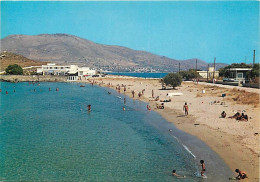 Grèce - Syros - La Plage Angathopai - Scènes De Plage - Carte Neuve - CPM - Voir Scans Recto-Verso - Griechenland