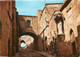 Grèce - Ile De Rhodes - Rodos - Rhodes - La Rue Des Chevaliers - Carte Neuve - CPM - Voir Scans Recto-Verso - Griechenland