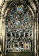 Art - Vitraux Religieux - Amiens - La Cathédrale - Rosace Du Transept - CPM - Voir Scans Recto-Verso - Schilderijen, Gebrandschilderd Glas En Beeldjes