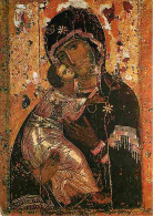 Art - Peinture Religieuse - Vierge De Vladimir - CPM - Voir Scans Recto-Verso - Gemälde, Glasmalereien & Statuen