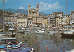 20 - Bastia - Les Barques De Pêche Viennent S'ancrer Près Des Clochers Familiers De L'église Saint-Jean-Baptiste - Carte - Bastia