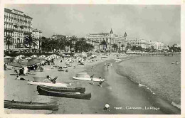 06 - Cannes - La Plage - Animé - CPM - Voir Scans Recto-Verso - Cannes