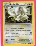 Carte Pokemon Francaise 2016 Xy Impact Des Destins 89/124 Pashmilla 90pv Bon Etat - Promos