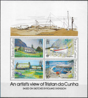 1978 Tristan Da Cunha Paintings By Svensson MNH SG N. MS 238 - Andere & Zonder Classificatie