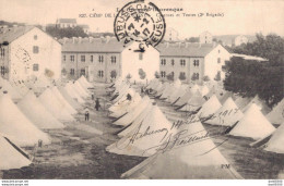 23 CAMP DE LA COURTINE CASERNES ET TENTES 2e BRIGADE - Kazerne