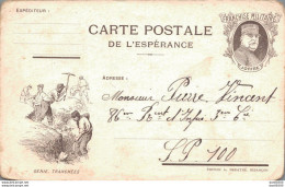 CARTE POSTALE DE L'ESPERANCE JOFFRE ET GENIE TRANCHEES - Autres & Non Classés