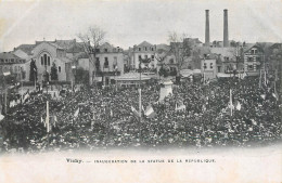 03 - VICHY INAUGURATION DE LA STATUE DE LA REPUBLIQUE - Vichy