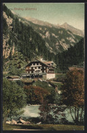 AK Ginzling (Zillertal.), Landschaftsansicht Mit Gasthaus Kröll's Gasthof Ginzling  - Autres & Non Classés