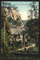 AK Gutenstein, Idyll Mit Haus Unter Felsen  - Sonstige & Ohne Zuordnung