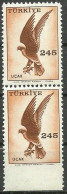 Turkey; 1959 Airmail Stamp 245 K. ERROR "Imperf. Edge" - Nuevos