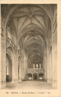 01 - EGLISE DE BROU - LA NEF - Kerken En Kloosters