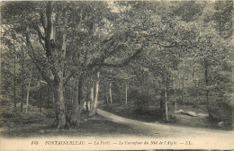 77 - FONTAINEBLEAU - LA FORET - LE CARREFOUR DU NID DE L'AIGLE - Andere & Zonder Classificatie