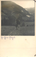 Social History Souvenir Photo Postcard Woman And Daughter In Nature - Fotografie