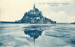 50 - LE MONT SAINT MICHEL VUE GENERALE  - Le Mont Saint Michel