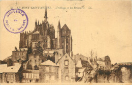 50 - LE MONT SAINT MICHEL ABBAYE ET LES REMPARTS - Le Mont Saint Michel
