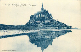 50 - LE MONT SAINT MICHEL VUE GENERALE  - Le Mont Saint Michel