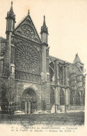 93 - ABBAYE DE SAINT DENIS TRANSEPT DE LA FACADE DE GAUCHE - Saint Denis