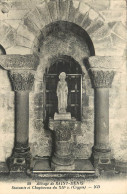 93 - ABBAYE DE SAINT DENIS STATUETTE ET CHAPITEAUX DU XII - Saint Denis