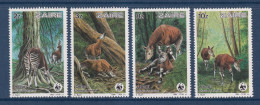 Zaïre - YT N° 1182 à 1185 ** - Neuf Sans Charnière - 1984 - Nuovi