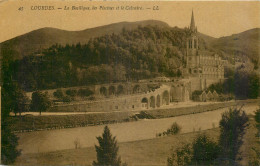 65 - LOURDES LA BASILIQUE - Lourdes