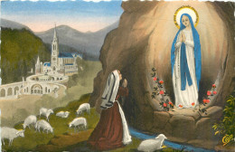 65 - LOURDES L'APPARITION - Lourdes