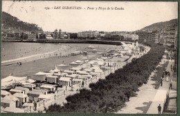 ESPAGNE - SAN SEBASTIAN - Paseo Y Playa De La Concha - Guipúzcoa (San Sebastián)