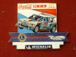 GROS Pin's  PEUGEOT 205 TURBO 16  N°1 - Taille : 60 X 47 Mm - Tirage : 25 Exemplaires - Peugeot