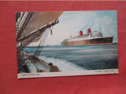 Cunard White Star. The New Mauretania    Ref 6409 - Paquebote