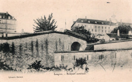 C P A -  52  -   LANGRES - Rempart Exterieur - Langres