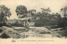 77 - FORET DE FONTAINEBLEAU - SPHINX DES DRUIDES - Fontainebleau