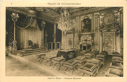 77 - PALAIS DE FONTAINEBLEAU SALLE DU TRONE  - Fontainebleau