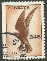 Turkey; 1959 Airmail Stamp 245 K. ERROR "Imperf. Edge" - Usados